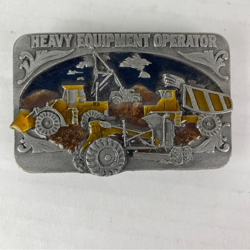 Buckles of America Belt Buckle Heavy Equipment Operator BA-I25 Tractor Truck